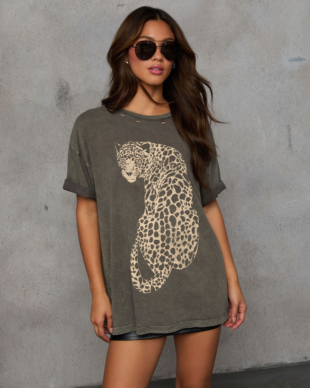 Spirit Animal Short Sleeve Graphic Top - Image 3