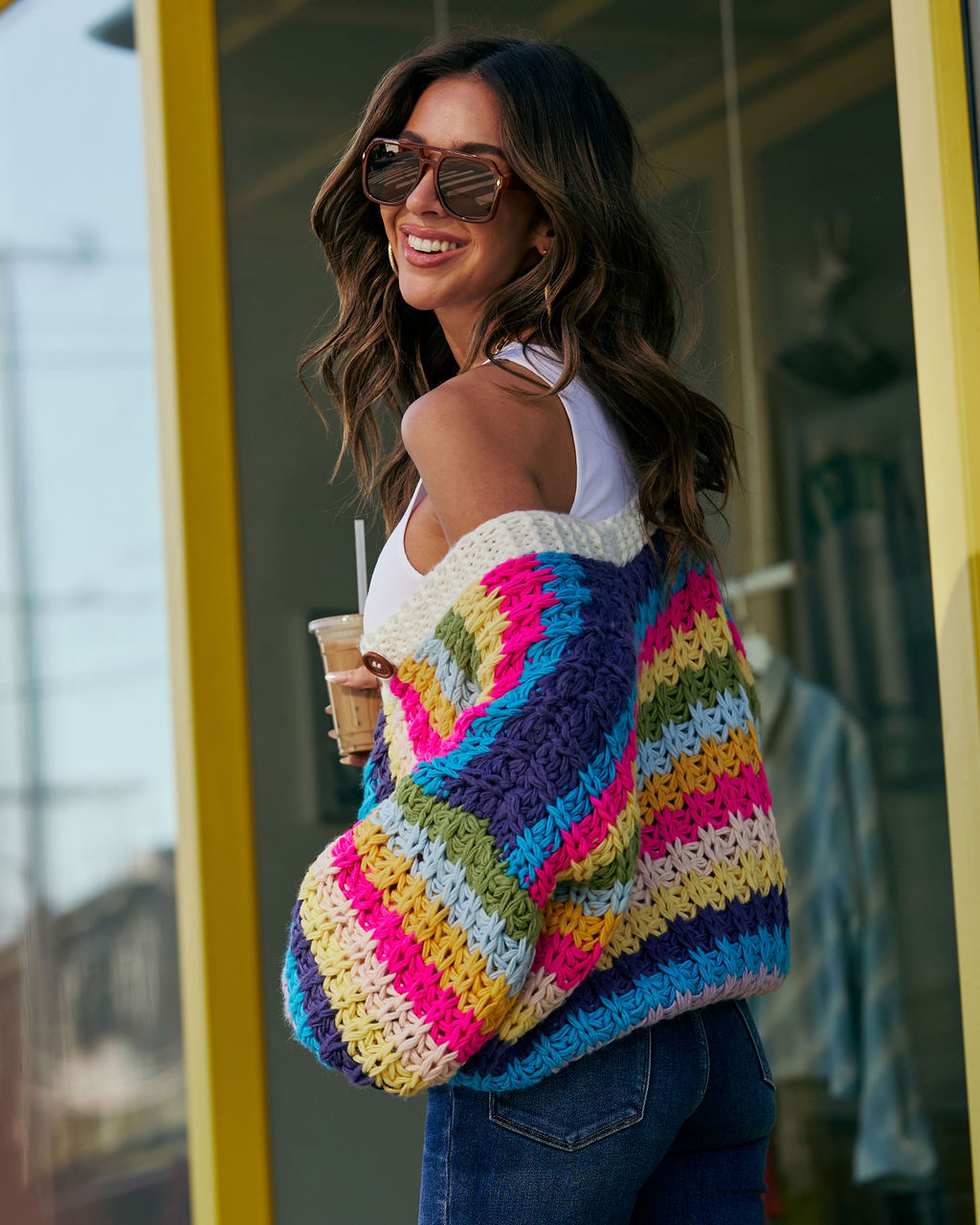 Happy Trails Crochet Cardigan - Image 10