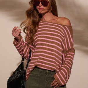 Pippa Striped Knit Sweater