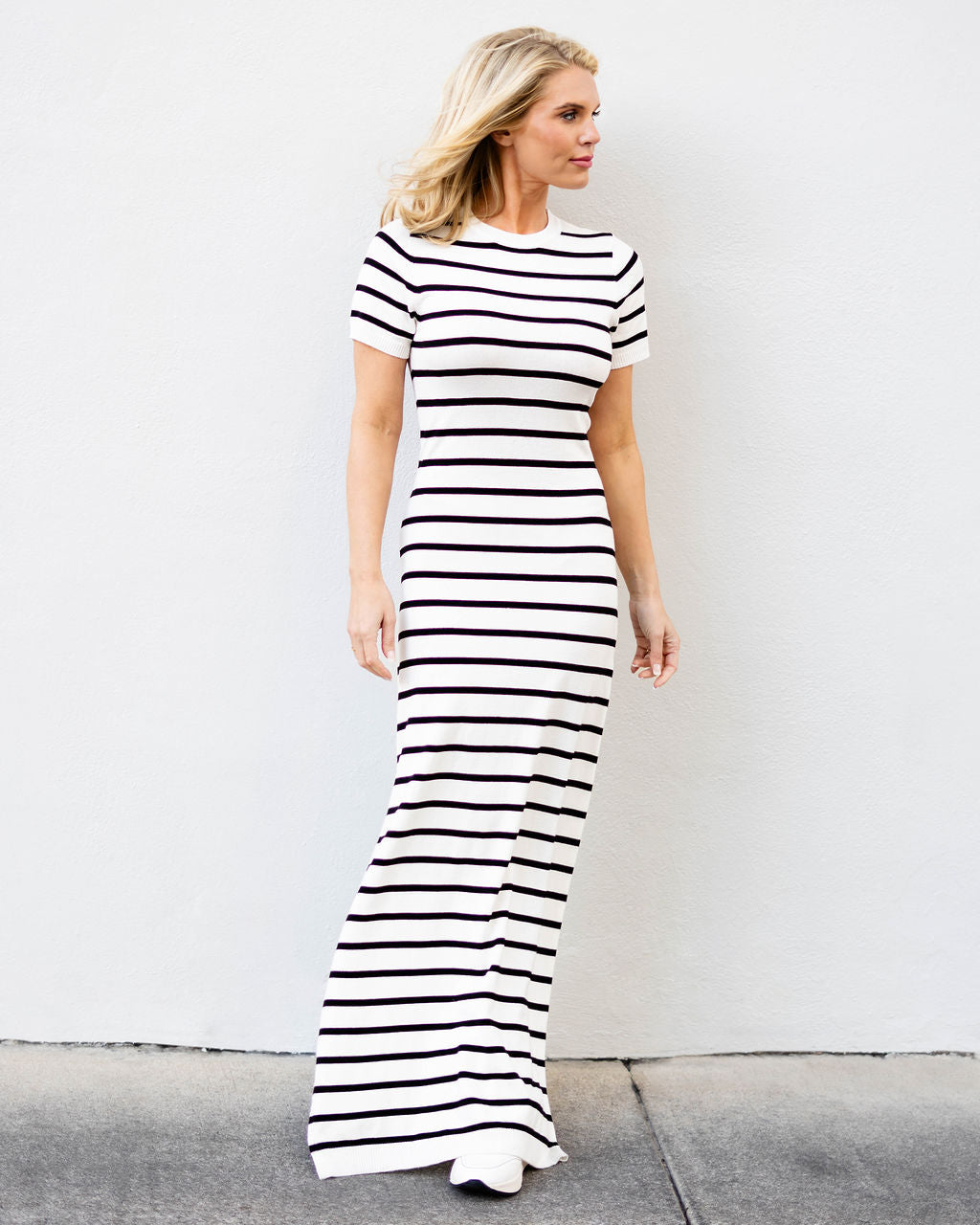 Essential Striped Maxi Dress - Image 2