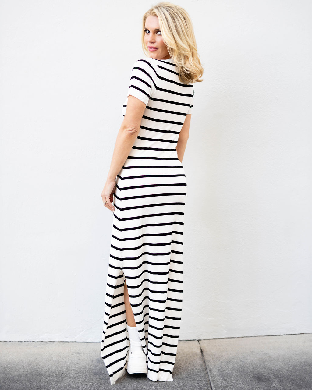 Essential Striped Maxi Dress - Image 3