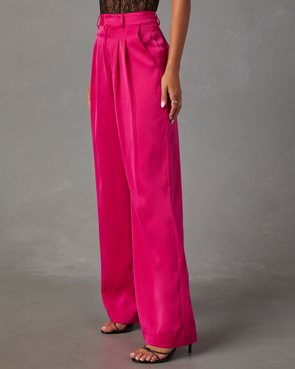 Shannell Satin Trouser Pants - Image 15
