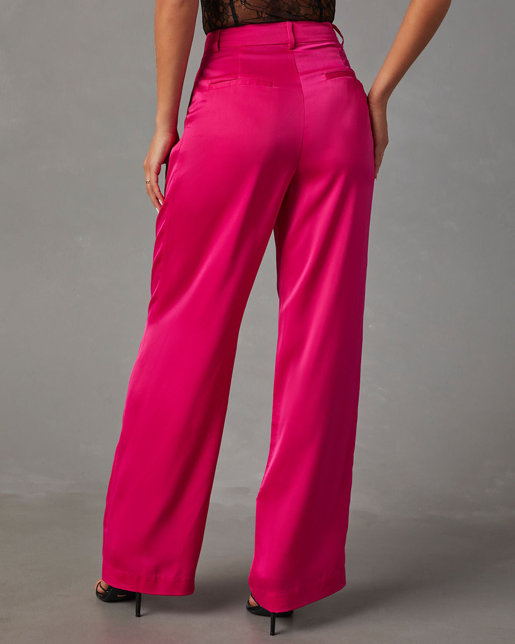 Shannell Satin Trouser Pants - Image 16