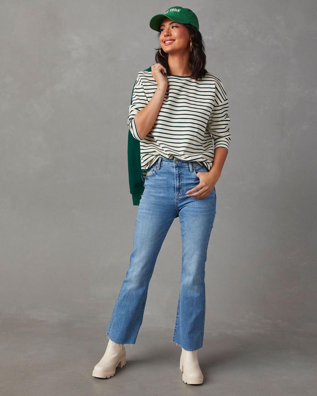 Derita High Rise Straight Leg Jeans - Image 2