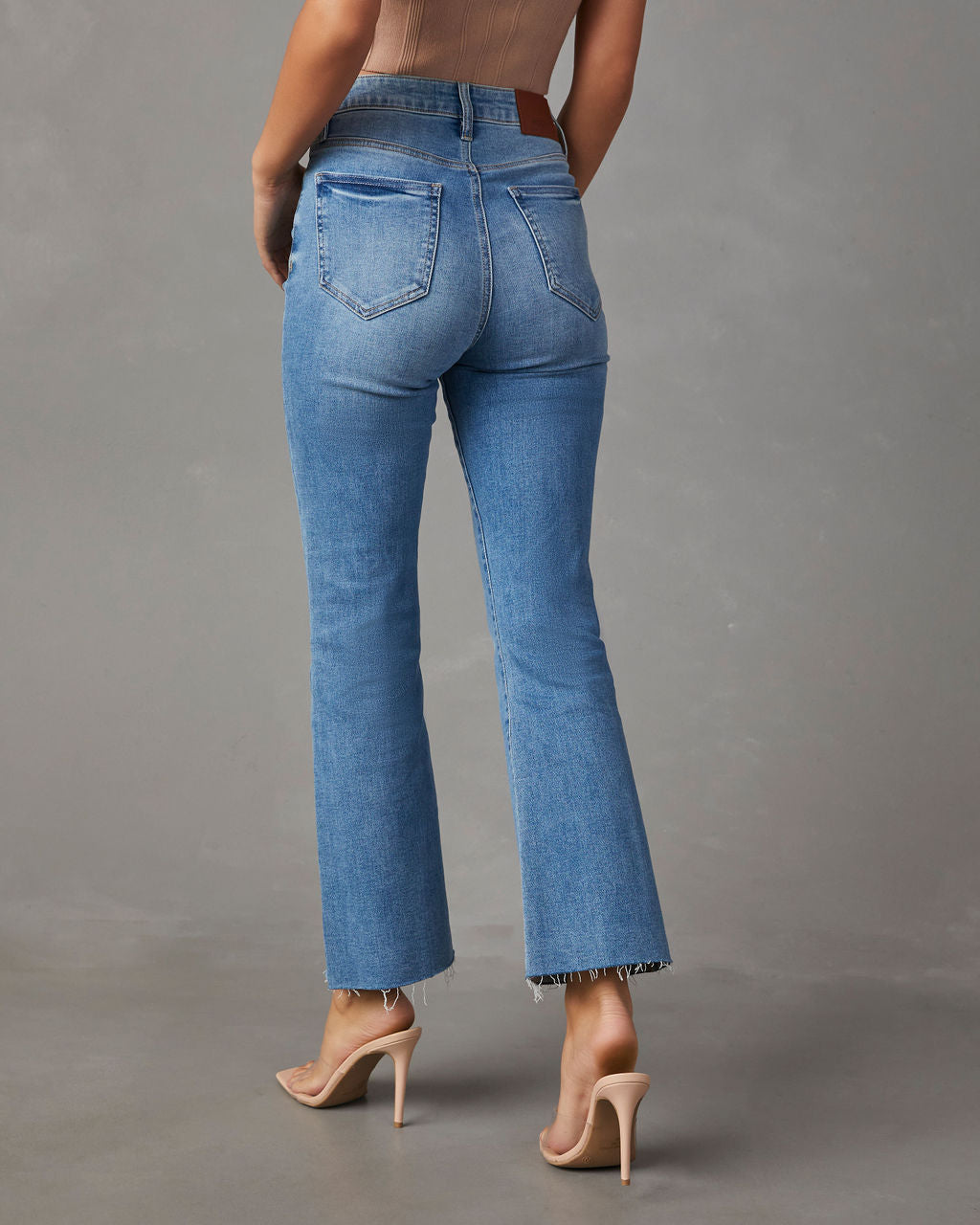 Derita High Rise Straight Leg Jeans - Image 4